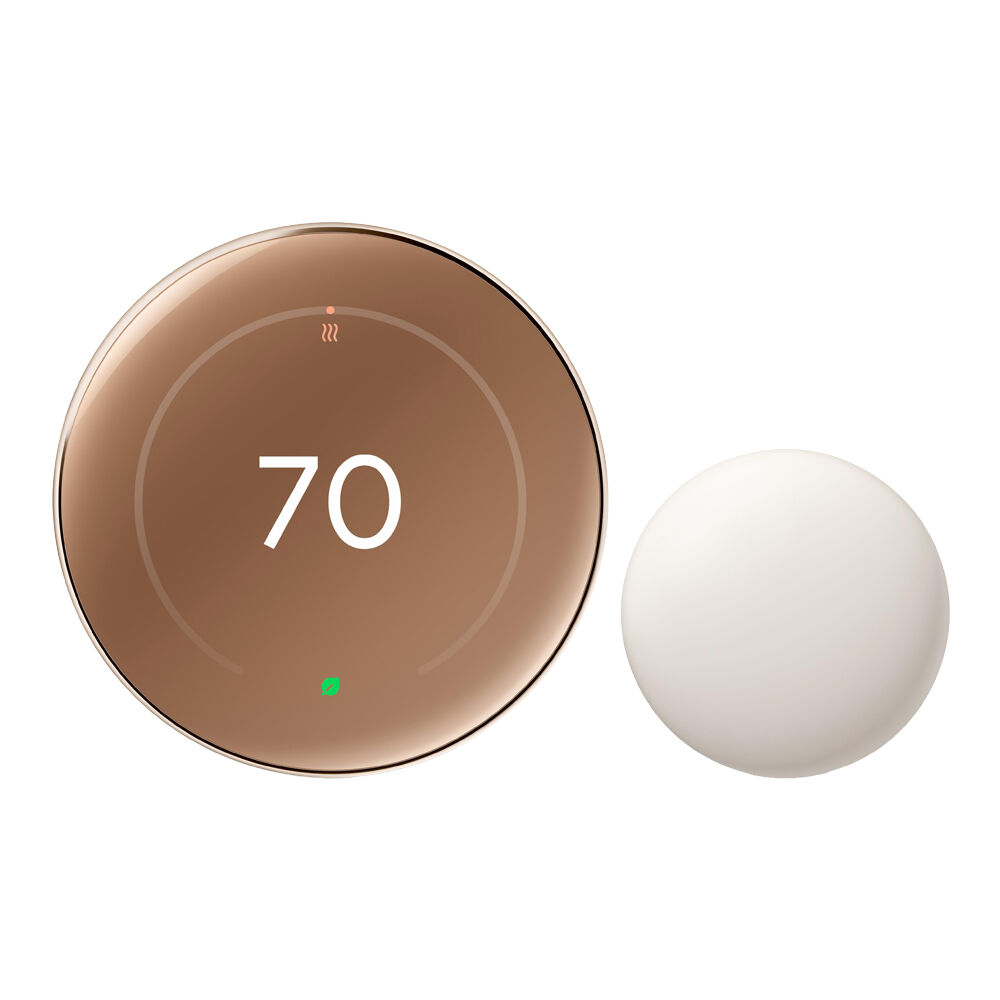その他 nest 4 Google Nest Learning Thermostat (4th gen) with Nest Temperature